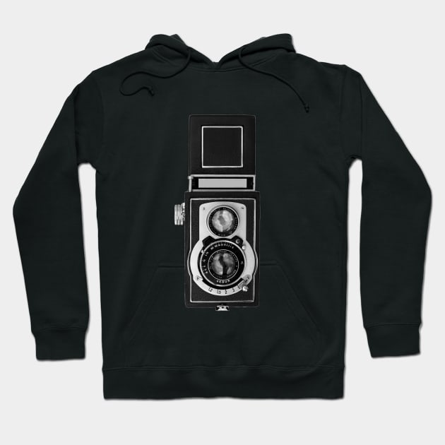 Retro Camera II Hoodie by Design A Studios